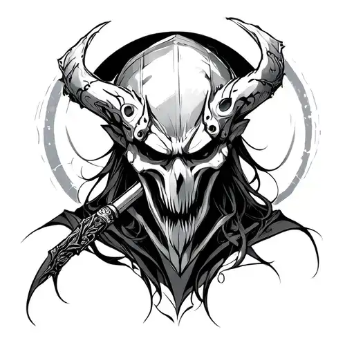 overlord anime tattoo design idea