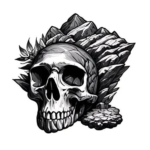 Geology tattoo design idea