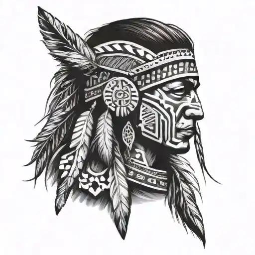 Choctaw tattoo design idea