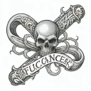 Fuck Cancer tattoo design idea