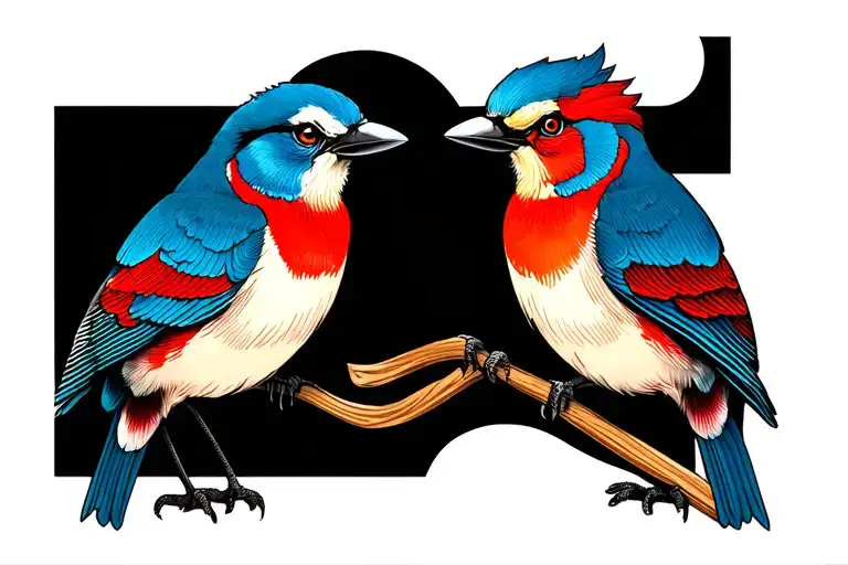 alvin jay bird tattoo design idea