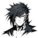 zuko from avatar mask tattoo design idea