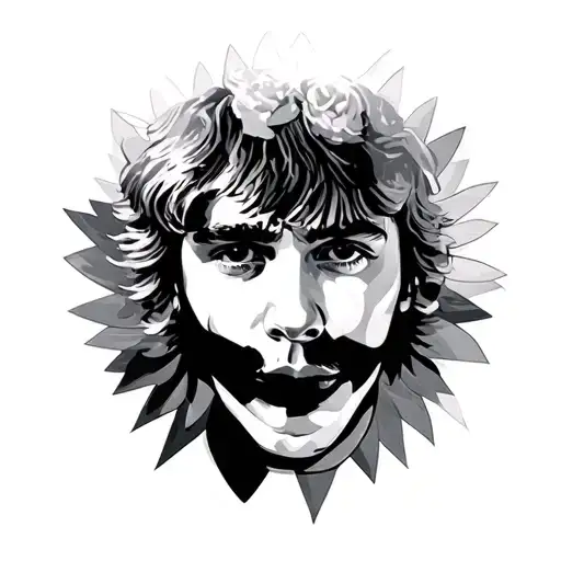 The Stone Roses indie rock band tattoo design idea