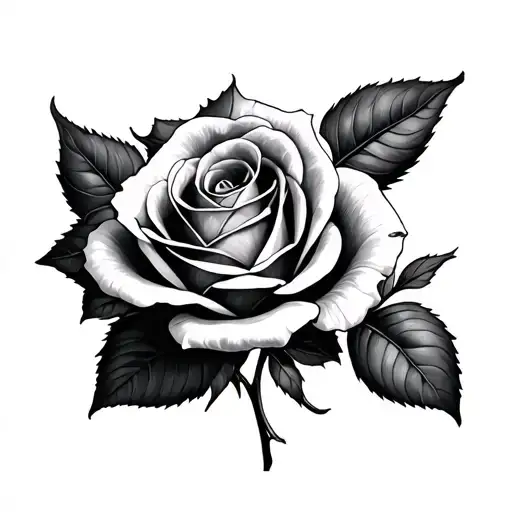 Aurora rose tattoo tattoo design idea