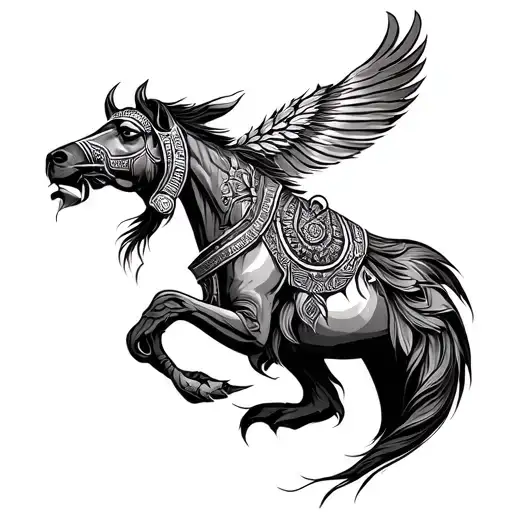 Mahabharat tattoo design idea