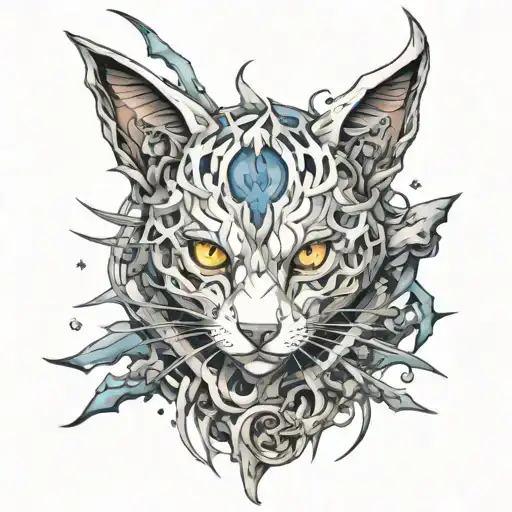 3d tattoo design idea