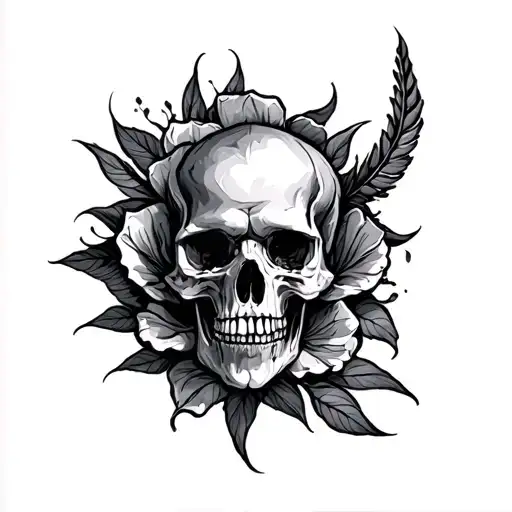 Jackdow tattoo design idea
