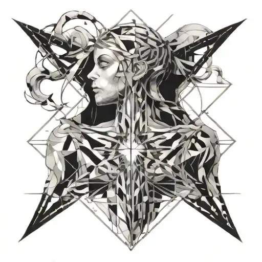 Fetal, weeping, bathed in borrowed light. Source endless, she revives, Without her, lifeless tattoo design idea