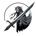 Demon Slayer sword tattoo design idea