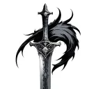 Demon Slayer sword tattoo design idea