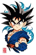 anime dragon ball z tattoo design idea