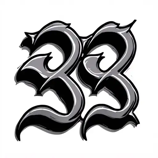 2022 Roman Numerals tattoo design idea