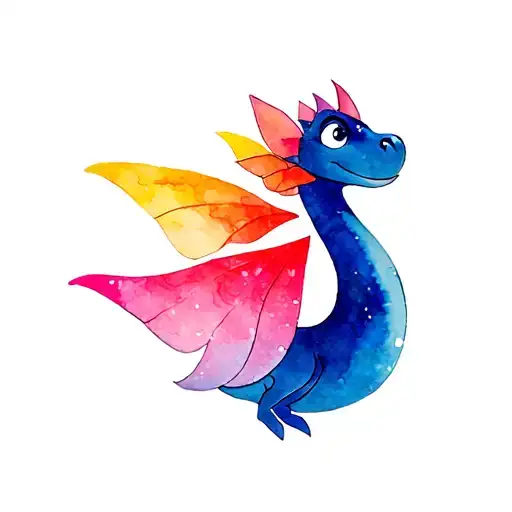 figment animator disney style tattoo tattoo design idea