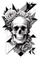 philosophy seneca stoic memento mori tattoo design idea