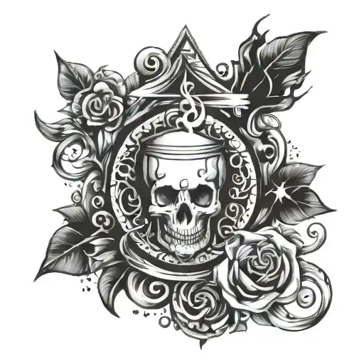 Sobriety tattoo design idea