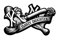 father daughter Yankees memorial tattoo tattoo design idea