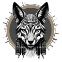 Egyptian jackal form tattoo design idea