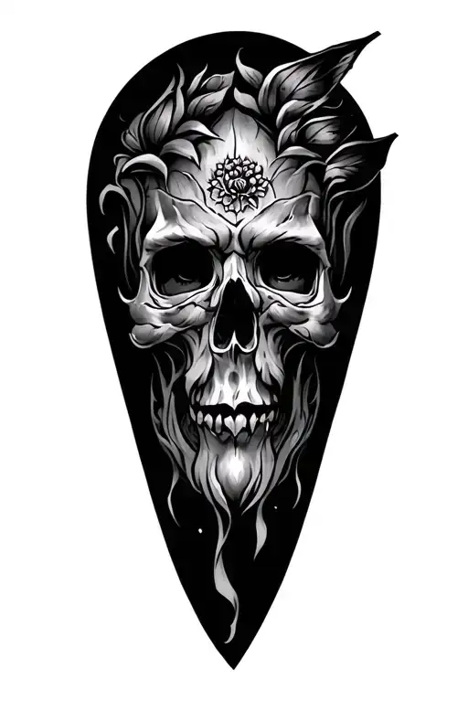 Traditional Flash tattoo design idea