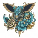 Kenan & Ali tattoo design idea