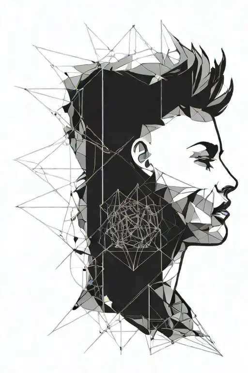 adhd brain tattoo design idea