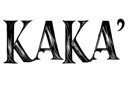 "Kaka" tattoo design idea