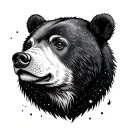 Ursa Major Constellation tattoo design idea