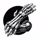 Bionic Arm tattoo design idea