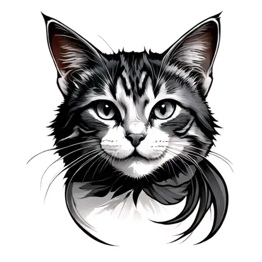 Pussy tattoo design idea