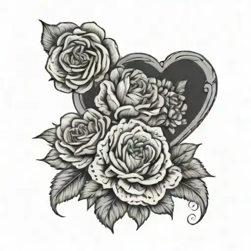 memorial for my grandma tattoo design idea