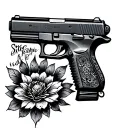 Glock tattoo design idea