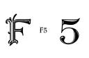 "F 5" tattoo design idea