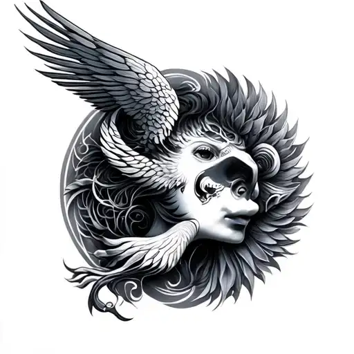 Alex Grey tattoo design idea