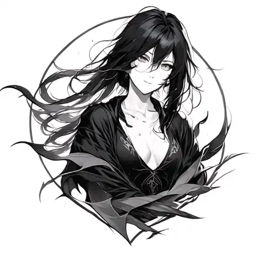 Anime solo leveling anime tattoo design idea