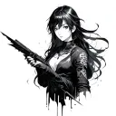 Anime solo leveling anime tattoo design idea