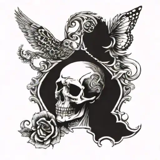 trust no one neck tattoo tattoo design idea