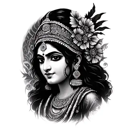 Lankara Veer Bhogya Vasundhara tattoo design idea