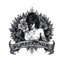 Surrender tattoo design idea