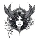 Surrender tattoo design idea