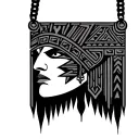 Aztec Necklace tattoo design idea