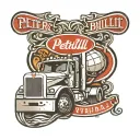 Peterbilt logo tattoo design idea