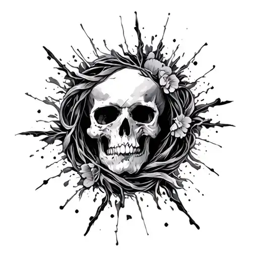 Breaking the cycle tattoo design idea