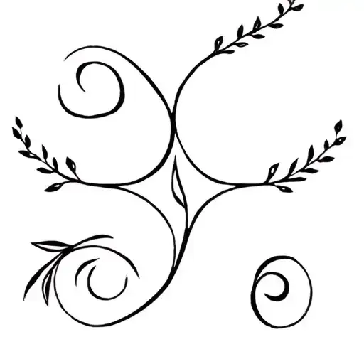 Good luck, faith,hope,nature, gemini,cancer,pisces,taurus tattoo design idea