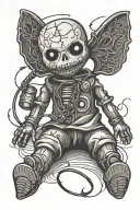 Voodoo Doll tattoo design idea