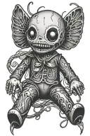 Voodoo Doll tattoo design idea