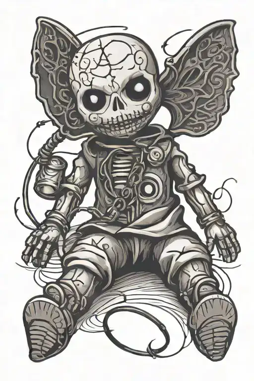 Voodoo Doll tattoo design idea