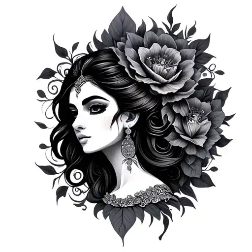 Vasuki tattoo design idea