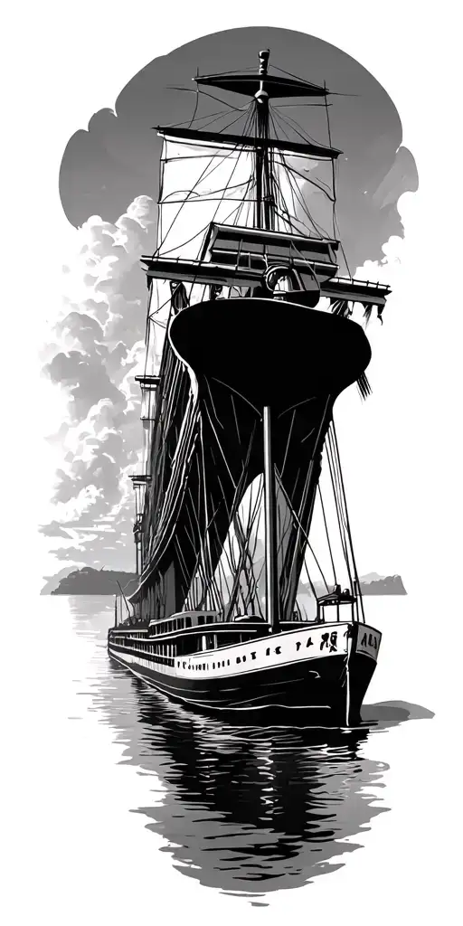 Panama Canal de Panama tattoo design idea