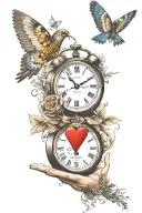 today determines your tomorrow tattoo design idea