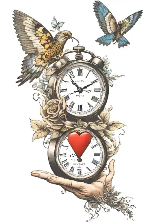 today determines your tomorrow tattoo design idea