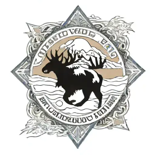 Use Colorado flag and combine it with snowboarding tattoo design idea